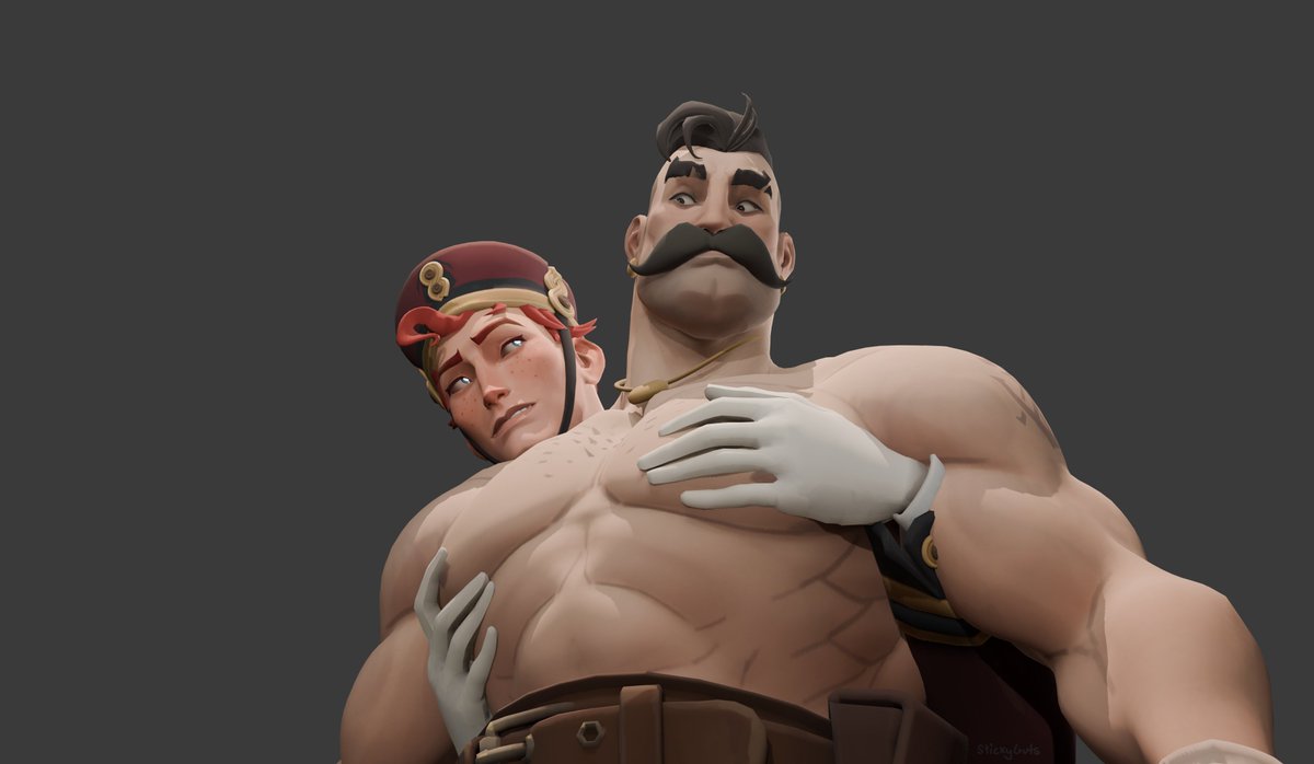 StickyGuts's tweet photo. You've been training chest again, haven't you, Lash?

- almost done my Lash rig as well as Doorman, both have teeth and tounge so you know what that means 👁️👁️

I wish this ship was bigger 🥲

#deadlockvalve @Doorman #Lash #yaoi @deadlock https://t.co/d918E7uPmz