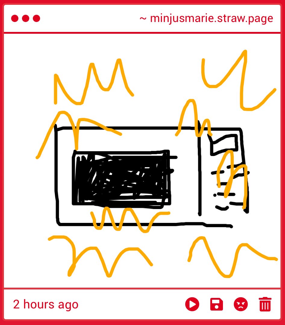 machisneedle's tweet photo. My comfort microwave https://t.co/FspeKOKnWT