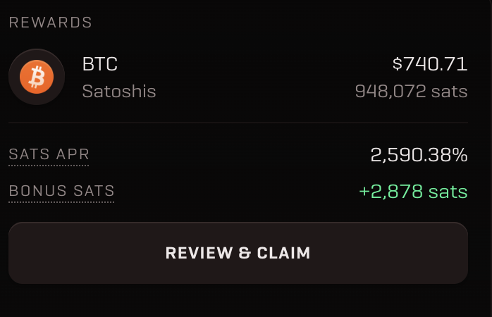 SatRushIO's tweet photo. @CryptoCop42 @solana Yes, in the rewards section underneath the auto-miner :) https://t.co/YLt1ScPBAN