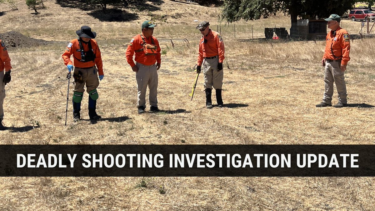 SCCoSheriff's tweet photo. UPDATE: @FBI joins Sheriff's Office investigation, offers $20,000 reward in deadly shooting for information leading to the identification and arrest of those responsible. A digital media tip line has also been established for the public to upload photos or video related to the incident.

FULL DETAILS: https://t.co/NUHRPvvRRj

@FBISanFrancisco