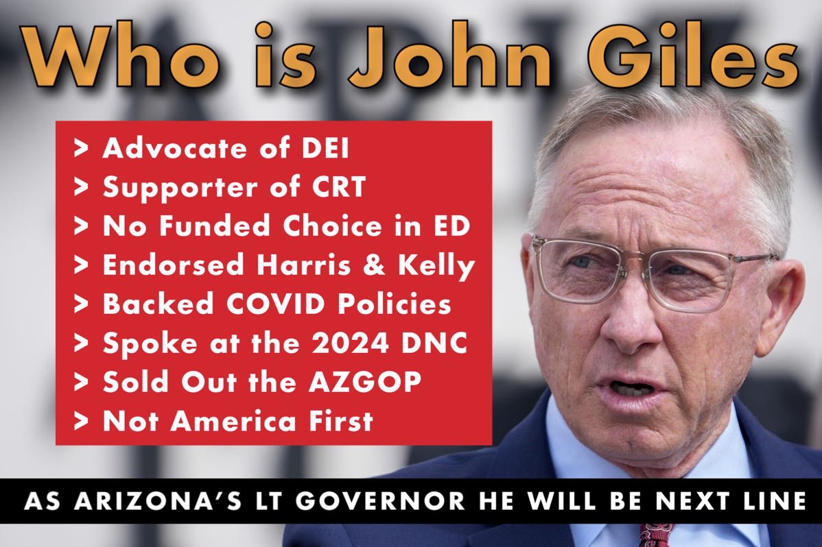 iVoteArizona's tweet photo. Meet @GovernorHobbs new running mate.

Thought you might like to know. https://t.co/GlhTtumXy9
