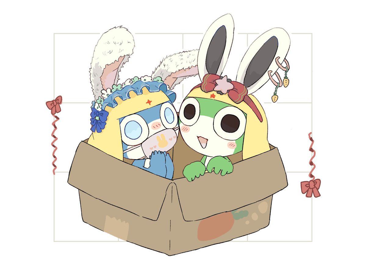 ZR_666_RD's tweet photo. 💚💙🐰📦🐰💚💙
8/2バニーの日を出遅れたので8/5で箱詰めバニーにして投稿するぜ！と思ったらそれも出遅れてて終わってる
当然間に合う訳など無かった…
➡️いちおう箱無しの差分(雑い) https://t.co/HOKp7aysAn