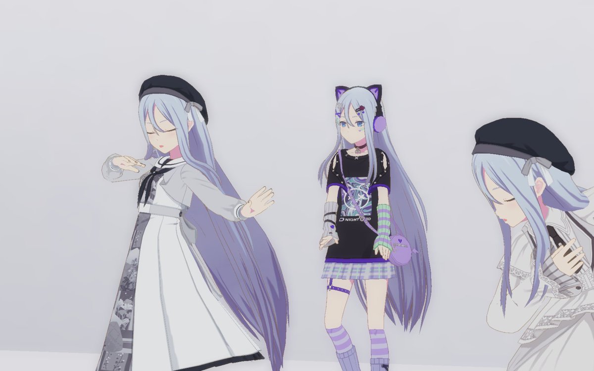 nua_7777's tweet photo. @na_deko_ 奏ちゃん（左）に拒否られる奏ちゃん（右）とそれを見る奏ちゃん（真ん中） https://t.co/KD2VQn7qTt