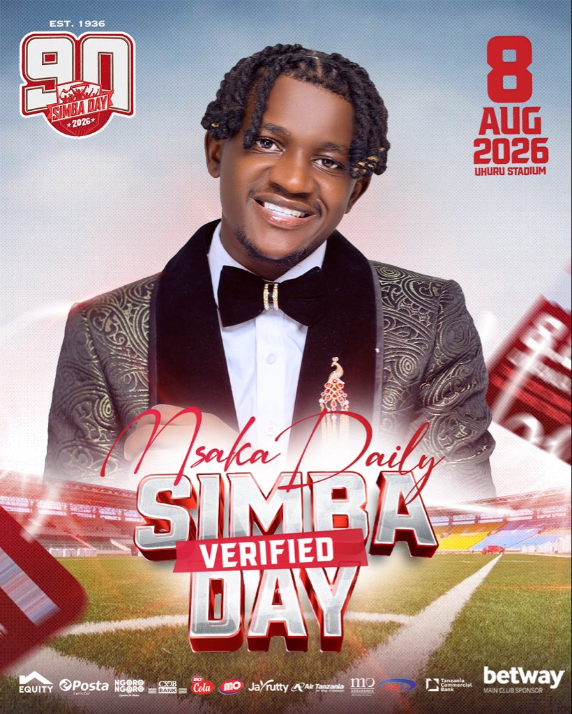 SimbaSCTanzania's tweet photo. Msanii bora wa Singeli kwa sasa MSAKA DAILY yupo tayari kwa ajili ya kutupa burudani ya kutosha kwenye SIMBA DAY.
#SimbaWeek2026 #NguvuMoja https://t.co/bd7hqGLPgs