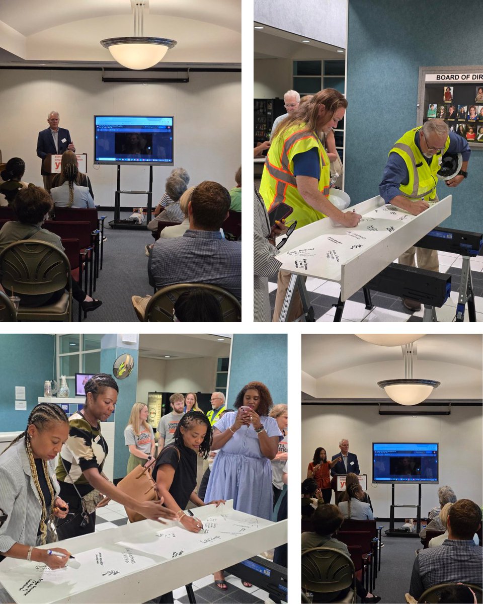 EdificeConst's tweet photo. @DreamKeyOrg and @YWCAcharlotte just celebrated the beam signing for Wheatley Place Apartments, a new 80-unit multifamily community with club and leasing areas that will offer residents modern living and upward mobility.
@LandDesignInc https://t.co/1z4BeerwpF
