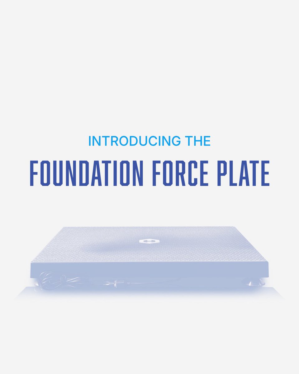 HawkinDynamics's tweet photo. Introducing the new affordable entry into professional-grade testing. One plate. The same trusted Hawkin data quality.
Learn more https://t.co/keWbFzrmT4
#Hawkin #FoundationForcePlate https://t.co/3ceXktpErJ