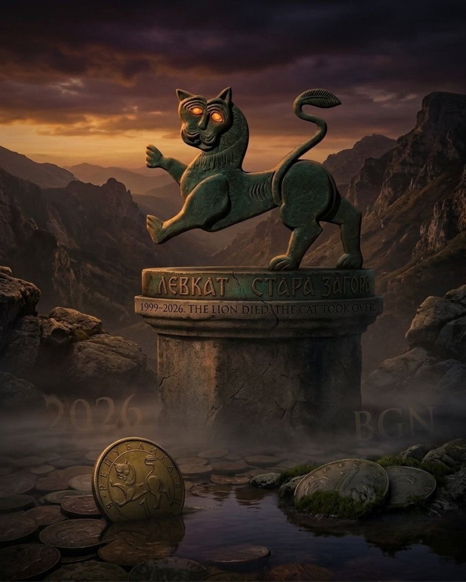 LevCat_Token's tweet photo. Vlad Tenev’s first currency was a cat

The bulgarian lev. Literally means lion. 

Hyperinflated 1000 to 1 during his childhood. 

Robinhood mission started because of it.

CA: 0x02c2faedb05cc1ddd40738a975f57d217ad33ecc https://t.co/BKUntT05cT