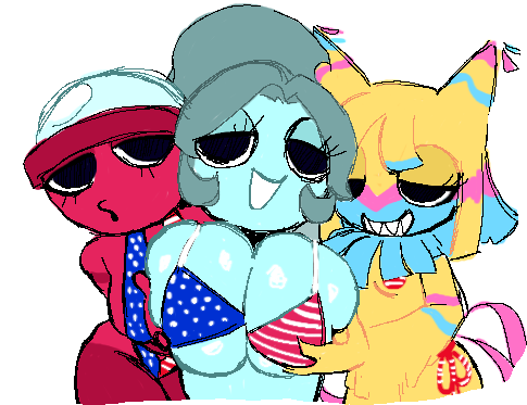 Brialzebubbie's tweet photo. [ #DandysWorldr34 ] Some drawpile doodles! https://t.co/iygp0Ijjs1