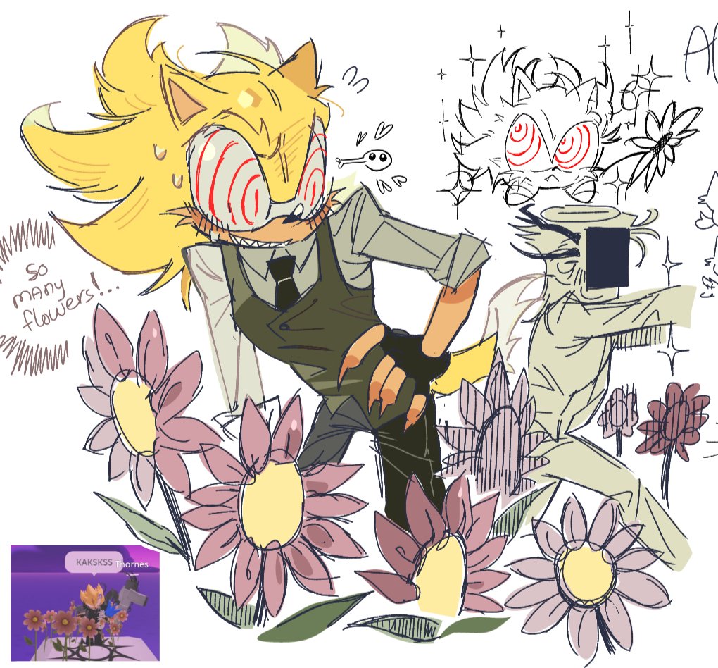 Simp4crazymen's tweet photo. Magma doodles and playing bobux with bestie #fleetway https://t.co/SO9raMgwFe