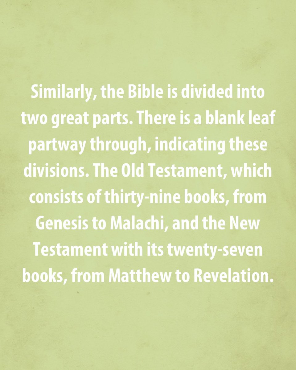 HousetoHouseHTH's tweet photo. This week, let’s begin a study that will help us better understand the Bible as a whole.
Check out our Instagram for the full post!
#Bible #Biblefacts #BibleQuestions #Bibleknowledge #Scripture https://t.co/OiGBf8ZaUR