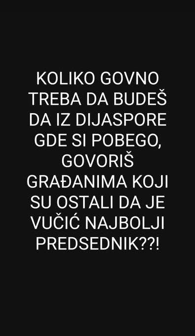 veljavragolan's tweet photo. Ljiljana Boskovic
@ljiljanab502 https://t.co/9RA8IsijFH