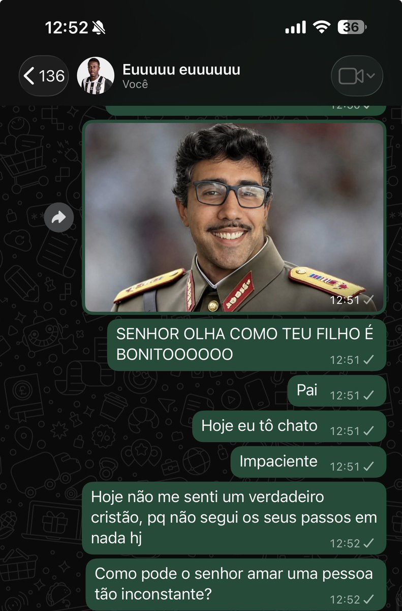 _hugomendes13's tweet photo. Fiz um grupo pra conversar com Deus no WhatsApp! https://t.co/YypJgq6IxU