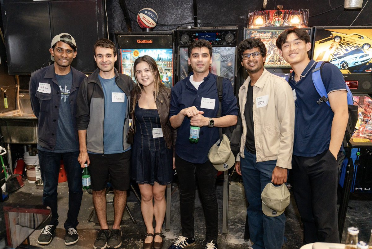 scalevp's tweet photo. A few weeks ago, we teamed up with @paraformtalent  for a night of arcade games, dinner, and drinks at Free Gold Watch alongside some of the most ambitious students spending their summer in the Bay Area. 

The room was full of PhD students, researchers, engineers, builders, and future founders from top universities and companies. The kind of people who are genuinely excited about startups, AI, deep tech, and building ambitious things. 

If this is up your alley and you'd like to be part of future events, shoot us a note. We'd love to meet you!