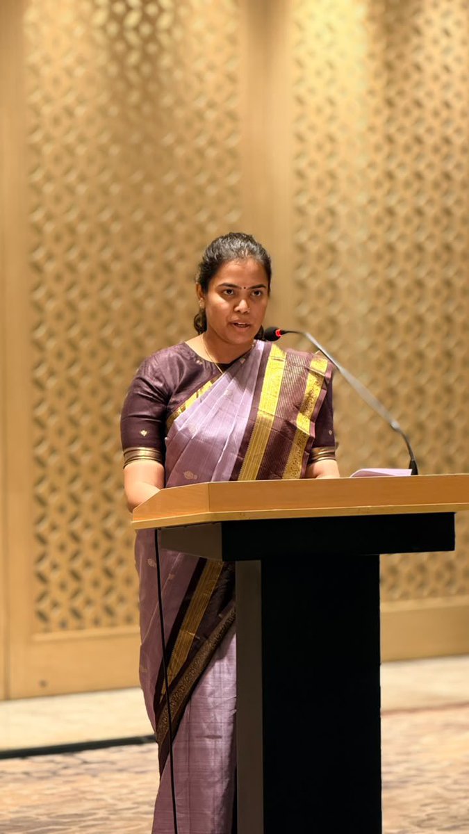 Keerthana4VNR's tweet photo. It was a pleasure to address representatives of the German-Indian business community at the meeting organised by the Consulate General of Germany in Chennai, the Indo-German Chamber of Commerce (IGCC) and the German India Round Table (GIRT).

I reaffirmed Tamil Nadu's commitment to strengthening our long-standing partnership with German industry and highlighted our focus on advanced manufacturing, skilling, innovation and sustainable industrial growth.

Under the visionary leadership of Hon'ble Chief Minister Thiru C. Joseph Vijay, Tamil Nadu will continue to provide a stable, competitive and future-ready ecosystem for global investors while deepening collaboration across manufacturing, engineering, renewable energy and emerging technologies.

I look forward to strengthening Indo-German economic cooperation and welcoming greater investment into Tamil Nadu.

சென்னையில் ஜெர்மனி கூட்டாட்சிக் குடியரசின் துணைத் தூதரகம், இந்திய–ஜெர்மன் வர்த்தக சபை (IGCC) மற்றும் German India Round Table (GIRT) இணைந்து ஏற்பாடு செய்த நிகழ்வில் ஜெர்மன்-இந்திய தொழில்துறை பிரதிநிதிகளுடன் கலந்துரையாடியதில் மகிழ்ச்சி.

தமிழ்நாடு-ஜெர்மனி தொழில் கூட்டாண்மையை மேலும் வலுப்படுத்துவதற்கான அரசின் உறுதியையும், மேம்பட்ட உற்பத்தி, திறன் மேம்பாடு, மற்றும் பசுமை தொழில் வளர்ச்சியில் தமிழ்நாடு மேற்கொண்டு வரும் முயற்சிகளையும் பகிர்ந்து கொண்டேன்.

மாண்புமிகு தமிழ்நாடு முதலமைச்சர் அண்ணன் திரு. சி. ஜோசப் விஜய் அவர்களின் தொலைநோக்கு தலைமையில், உலக முதலீட்டாளர்களுக்கு நிலையான, போட்டித்திறன் மிக்க, எதிர்காலத்திற்குத் தயாரான தொழில் சூழலை வழங்கி, ஜெர்மன் நிறுவனங்களுடனான ஒத்துழைப்பை மேலும் விரிவுபடுத்த தமிழ்நாடு தொடர்ந்து செயல்படும்.

இந்தோ-ஜெர்மன் பொருளாதார ஒத்துழைப்பையும் தமிழ்நாட்டிற்கான முதலீட்டு வாய்ப்புகளையும் மேலும் வலுப்படுத்த ஆவலுடன் உள்ளேன்.

#CMJosephVijay #TamilNadu