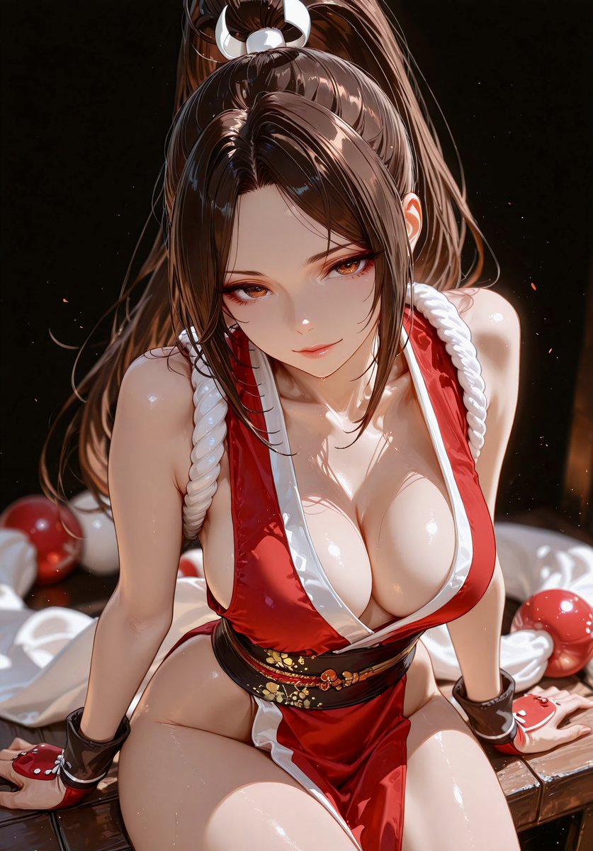 OverfiendAI's tweet photo. 🌸❤️ #MaiShiranui #FatalFury #StreetFighter SFW. No nudity. https://t.co/uKMCJaBozM