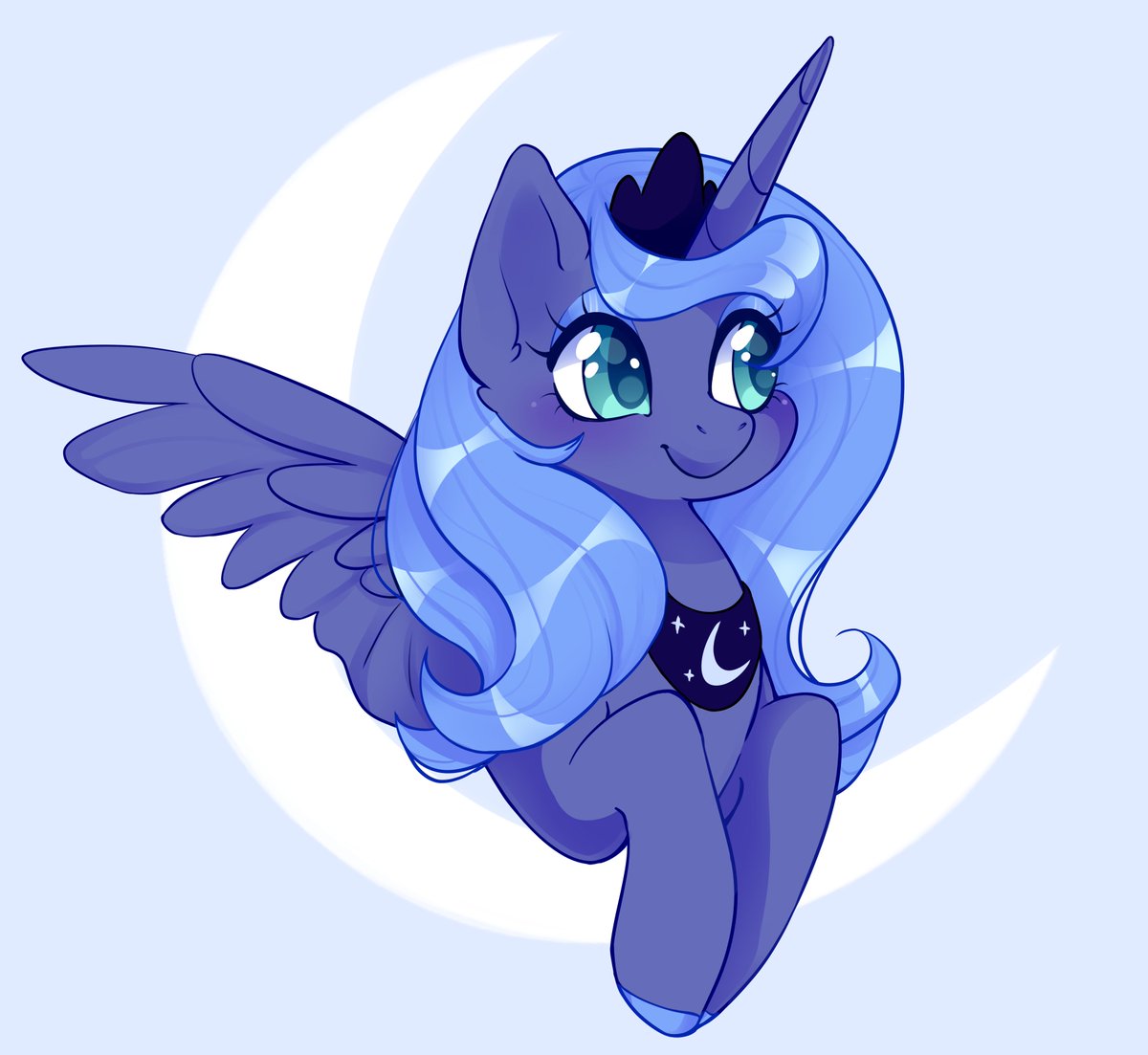 Winniebeeart's tweet photo. Baby Luna 💙
#mlp #mylittlepony #princessluna #mlpg4 https://t.co/Rxz9Ughxf6