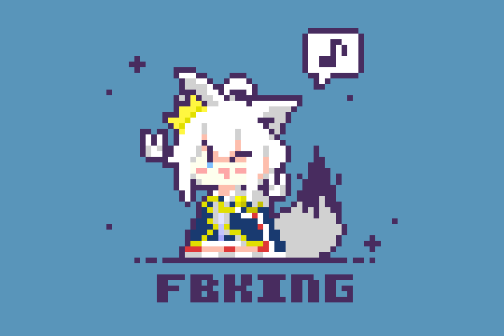Haku15937's tweet photo. FBKING #絵フブキ https://t.co/u7kXjIXsg9