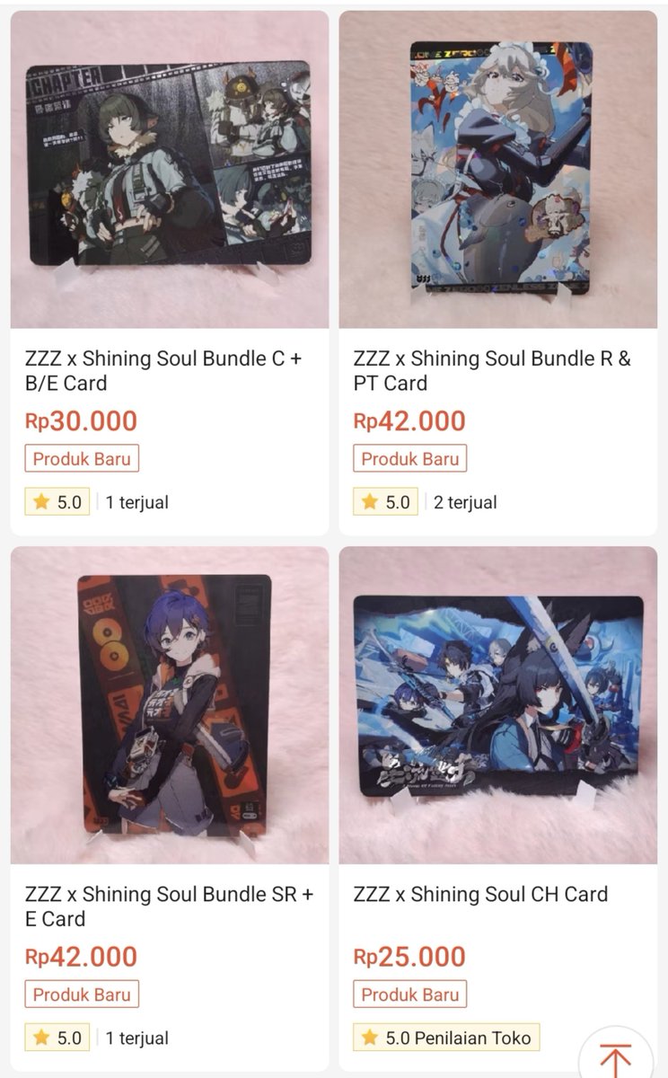 Pikapikatteru's tweet photo. [Ready Stock] ZZZ x ShiningSoul Vol.1 

https://t.co/IOJ19jIyDh

#warungzzz https://t.co/O2RUAi3stu