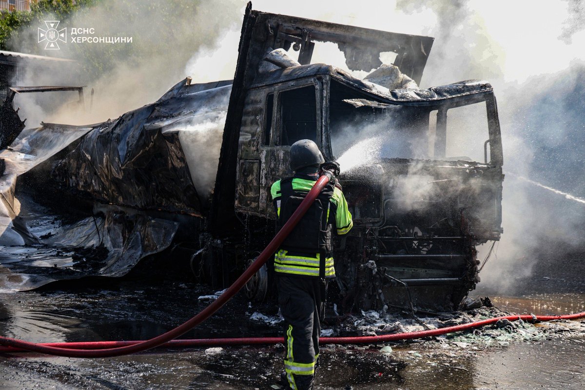 IuliiaMendel's tweet photo. It’s now clear: the escalating strategy of striking Russian oil refineries, tankers & Wildberries triggered mirror attacks that are systematically destroying Ukraine’s gas stations, logistics hubs, ports, stores and more. Russia has also massively ramped up aerial bombs in frontline regions — locals who live there daily describe unprecedented horror and say life is becoming impossible.

Giving David two stones instead of one against a Goliath the West failed to fell in the early rounds has left David coughing blood. Yet plenty of mouths still call this a “victory” — perhaps they did so for 20 years in Afghanistan. Advocacy pays well (or at least steadily). Question the strategy and you’re labeled pro-Russian.

Do these mouths bear any responsibility for the destruction of a nation?
No.