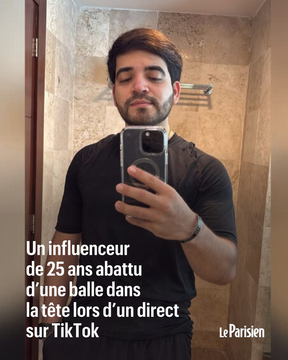 le_Parisien's tweet photo. 🔴 Scène d’horreur dans les rues de Culiacán, au Mexique. César Gastelum, connu pour ses vidéos humoristiques, a été tué en pleine rue alors qu'il réalisait un direct avec deux amis devant un restaurant

➡️ https://t.co/PnDgob5lnK https://t.co/kQlF8vY1Xq