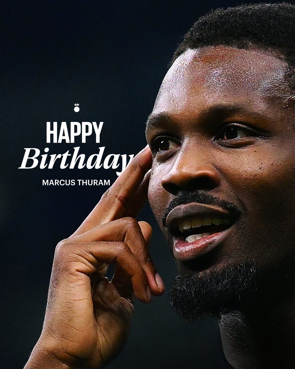 Inter's tweet photo. Tanti auguri, Marcus 🎂🖤💙 https://t.co/iQawPCC5DT