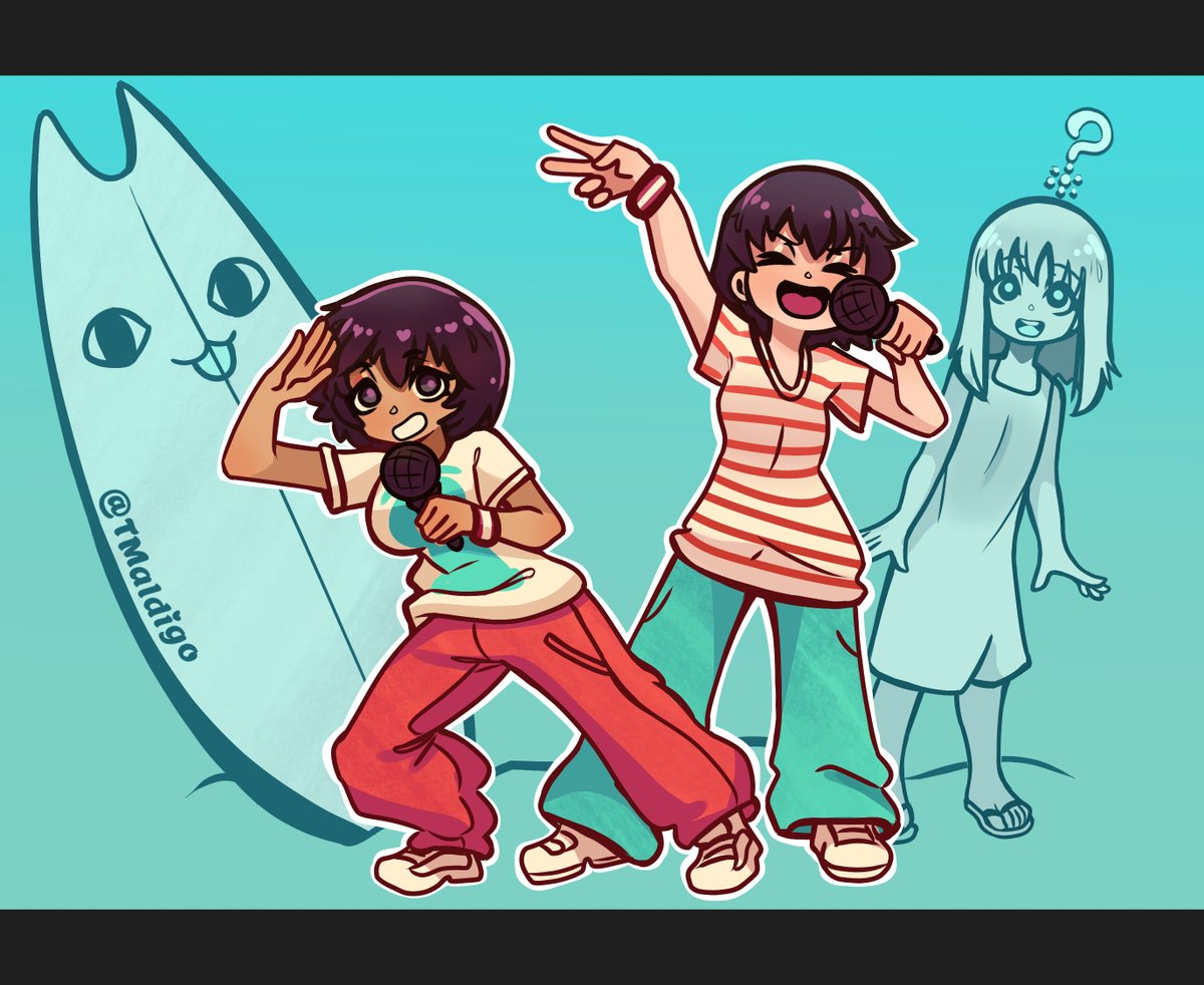 TMaldigo's tweet photo. (yeah!)
Knuckleheads summer!
#azumangadaioh #fanart https://t.co/McVHT24Cz6