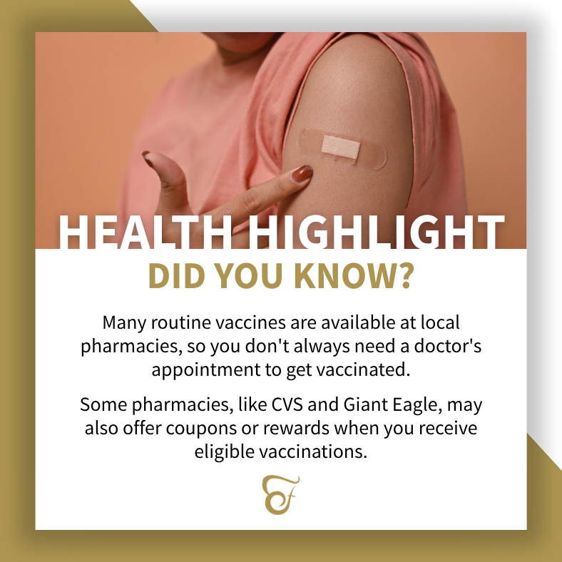 TheFedeliGroup's tweet photo. August is National Immunization Awareness Month! Take a moment to check if you're up to date on the vaccines recommended for your age and health needs. Protect yourself and those around you. Learn more: https://t.co/V5ih5vnswl #WellnessWednesday #TFGHealthHighlight https://t.co/tfZxw0ukOT