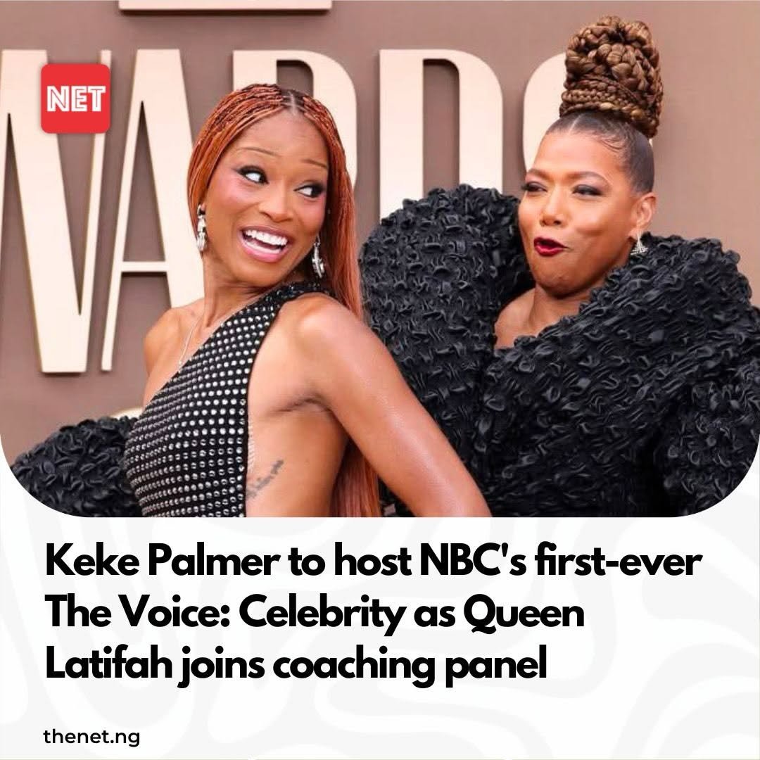 theNETng's tweet photo. NBC is putting a fresh spin on The Voice with the launch of The Voice: Celebrity, the franchise’s first-ever celebrity edition, set to premiere in 2027. 

The special season will see actors, musicians, athletes, comedians, influencers, and reality TV stars compete for the title of the show’s first celebrity champion. 

Keke Palmer has been announced as host, while Joe Jonas, Queen Latifah, and Riley Green will take their seats as coaches, guiding contestants through the competition.