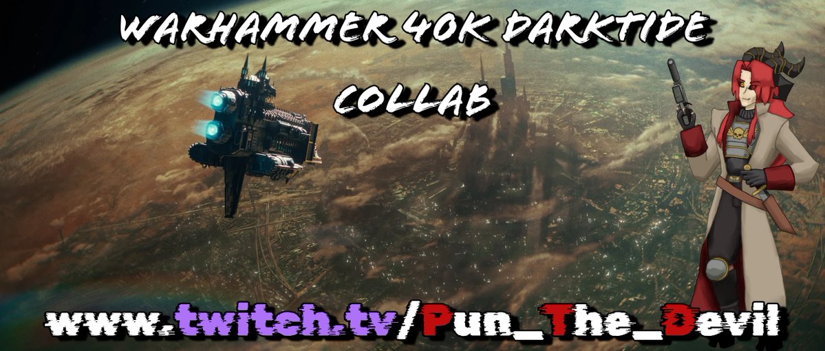 Pun_The_Devil's tweet photo. The Swarm Is Coming
🃏♦️⛧.....⛧..... 🐐 .....⛧.....⛧♠️🃏
🔴 Live On The Purple Streaming App 🟣
🎮- Warhammer Darktide
Playing some Darktide with friends, hopefully I won't die. Come watch and enjoy the chaos.
🃏♣️⛧.....⛧..... 🐐 .....⛧.....⛧♥️🃏
#Vtuber #3DVtuber https://t.co/504WcligIU