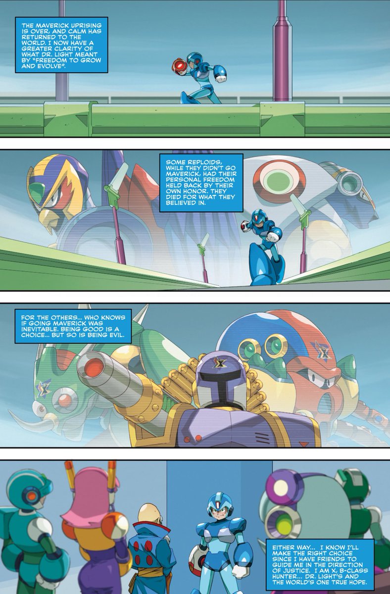 DashJoestar96_'s tweet photo. The Mega Man X comic has concluded. 

A very well done adaptation, given that it was a miniseries 

Excited for X2/ https://t.co/Qy0DQGieiQ
