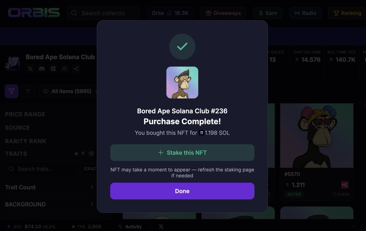 dak_daze's tweet photo. New @BoredApeSolClub. https://t.co/jPtM3Ovkrr