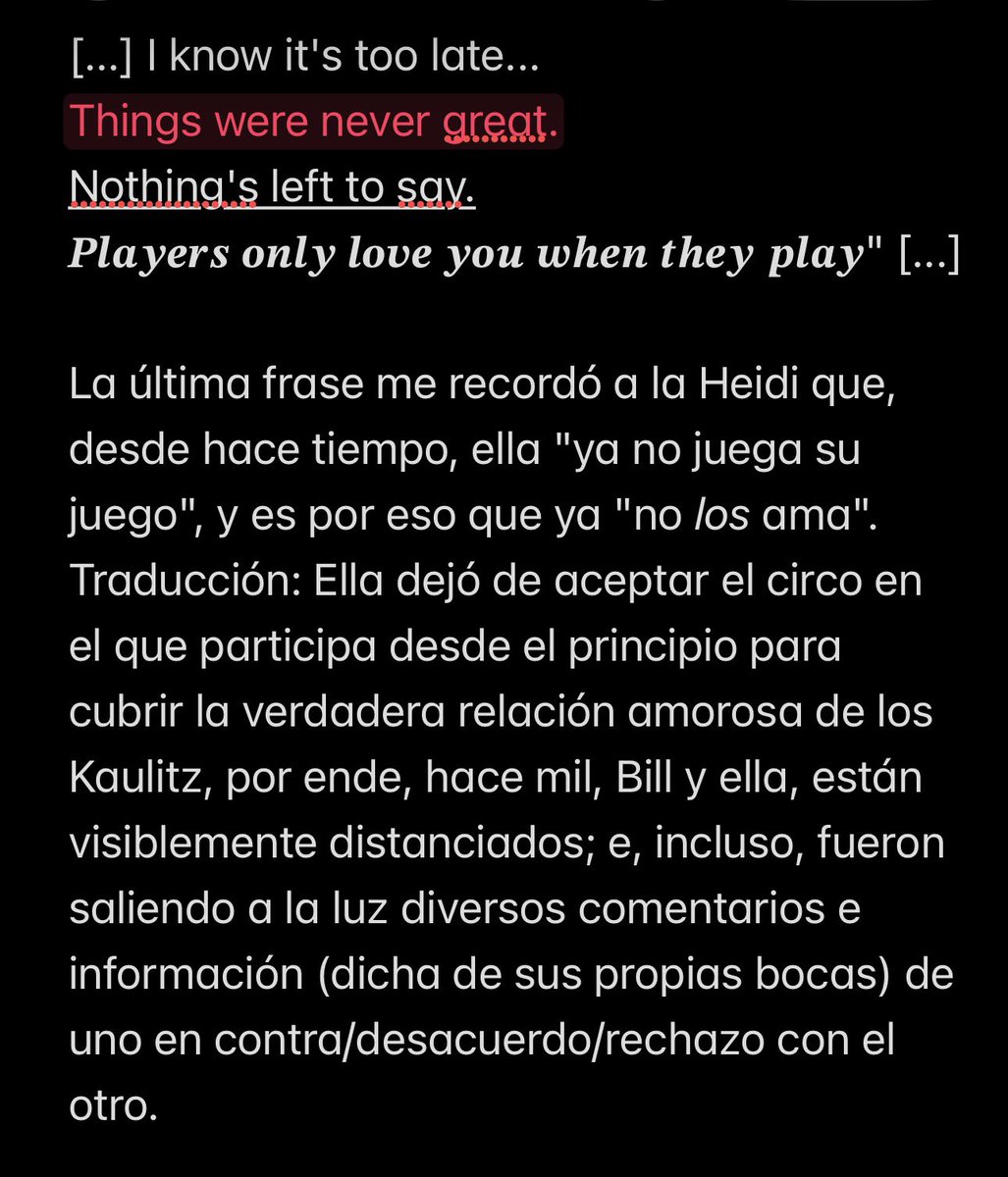 TollLoverWriter's tweet photo. Leemos, pero no juzgamos:
Nadie habla del pequeño detalle en donde JUSTO METEN A TOM en esta parte de la canción. Cito y doy MI interpretación en las imágenes. https://t.co/UopeZLIrqV
