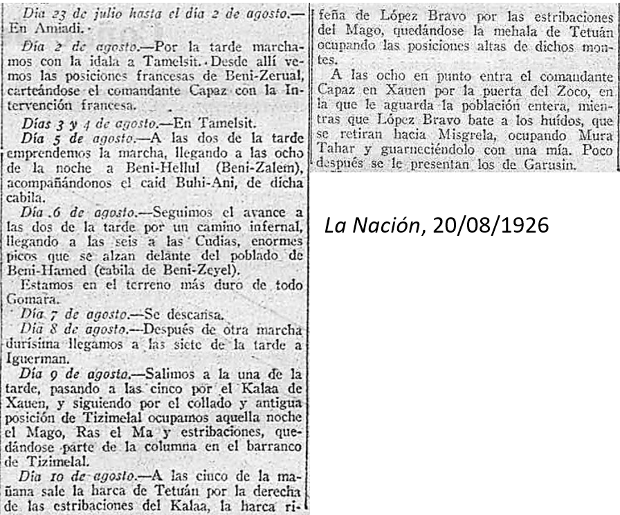 FrankEscri's tweet photo. Hoy hace 100 años, la columna jalifiana del comandante Capaz se ponía en movimiento para avanzar por las más altas montañas de Gomara, sometiendo y desarmando cabilas.
Su objetivo era Xauen, donde concluyó su raid entrando a las 8 de la mañana del martes 10 de agosto.
#RaidCapaz https://t.co/g83ojJcWTa