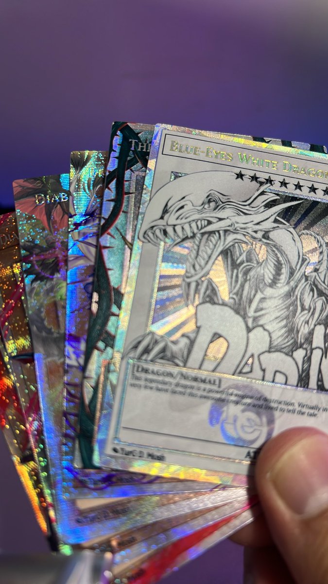 TurgDMosh's tweet photo. Blue eyes and the Diabellstar cards has arrived https://t.co/vrx4tRtuac