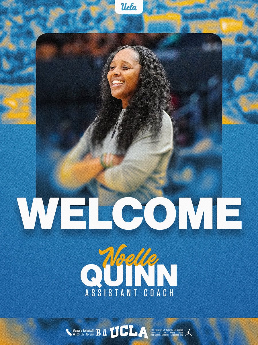 UCLAWBB's tweet photo. Welcome home, Coach! 🐻💙💛

🗞️: https://t.co/UeKssh4EGq

#GoBruins https://t.co/dMqv8qKflM