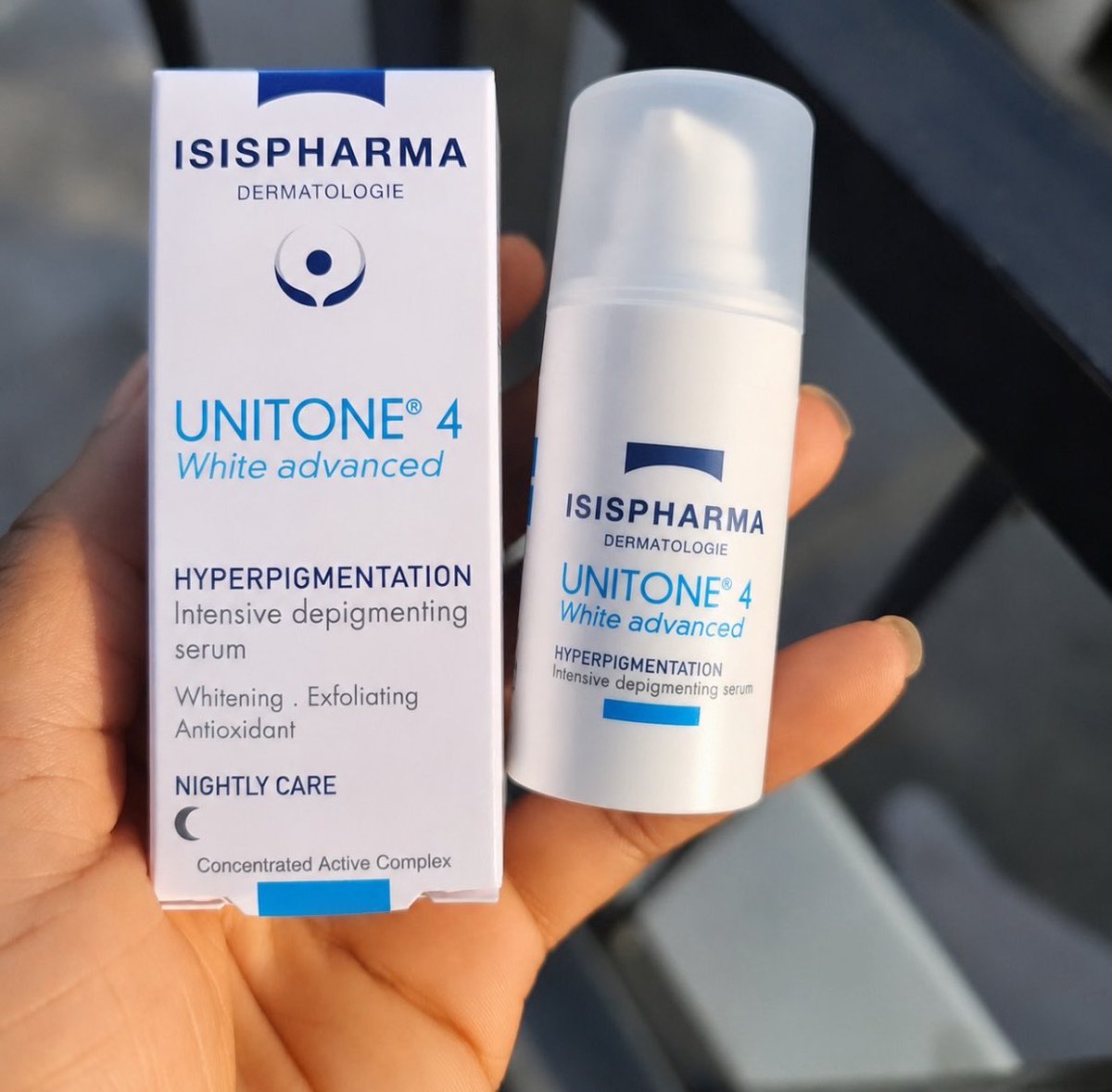 OlayemiKomolaf4's tweet photo. A BEAST for treating hyperpigmentation!

Pricey but worth it .

More effective than Touch bright and clear , topicals faded and Garden of wisdom kojic &amp; alpha arbutin serum . https://t.co/i2EZRbkoBW