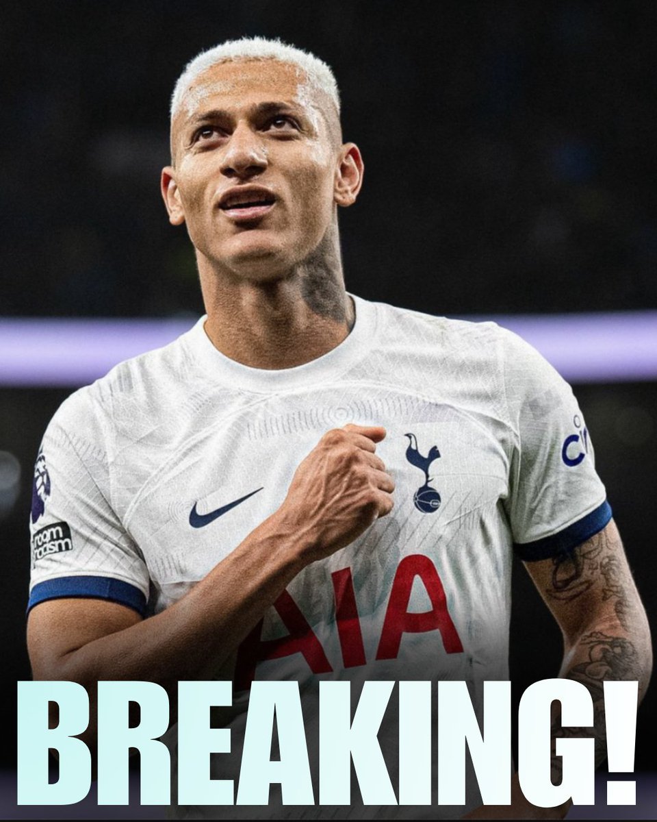 FootySlider's tweet photo. 🚨⚪️⚫️ Juventus are showing interest in Richarlison and have added the Tottenham forward to their shortlist.
Initial contacts have taken place as Juve assess attacking options ahead of a potential move.
No agreement yet, but Richarlison is one of the names under consideration. https://t.co/Roagw7XTyw