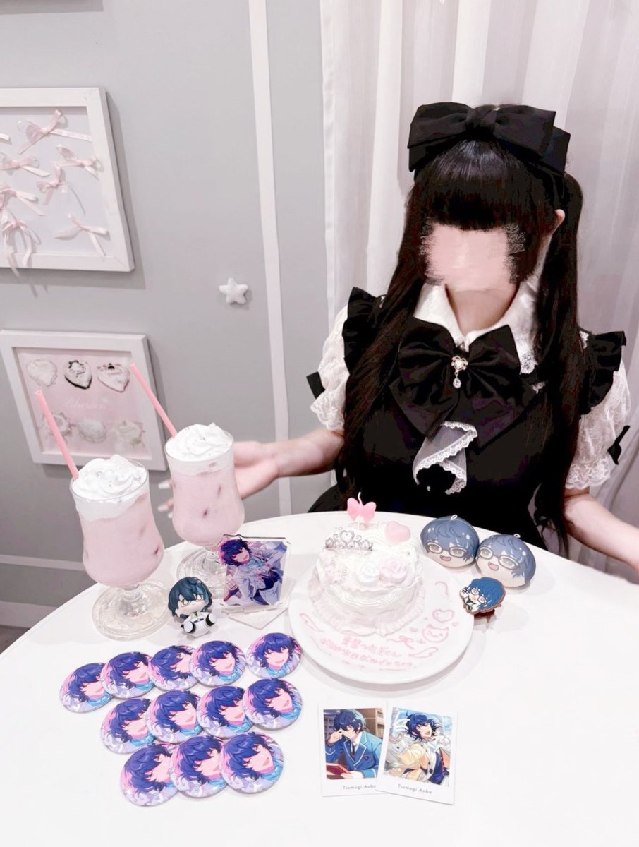 ecqlcus's tweet photo. /|\_/|\
|   ｡•-•  |  – "happy
|   >🎂<|　　　birthday!"
———–

#青葉つむぎ誕生祭2026 
#青葉つむぎ生誕祭2026 https://t.co/gIycWizUQY