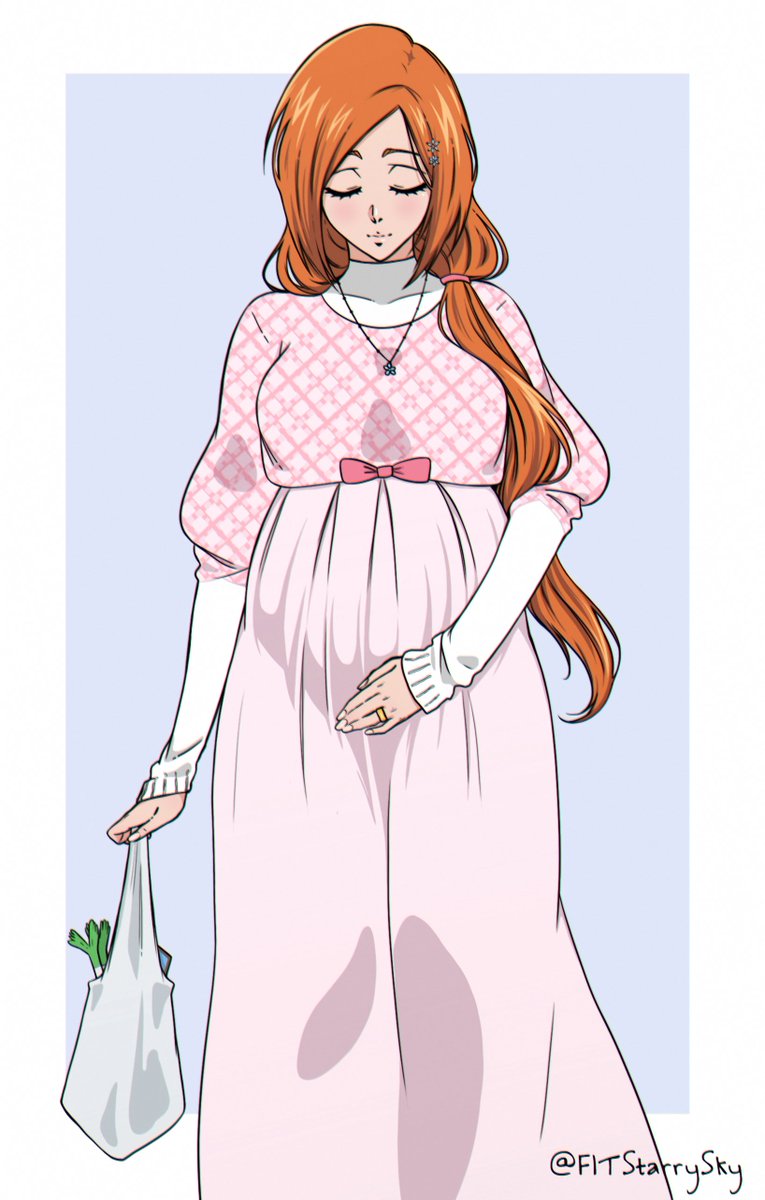 Rozuberry's tweet photo. “Let's go home baby, daddy is waiting for us” 💟

#Bleach #IchiHime https://t.co/Ew30uQhar3