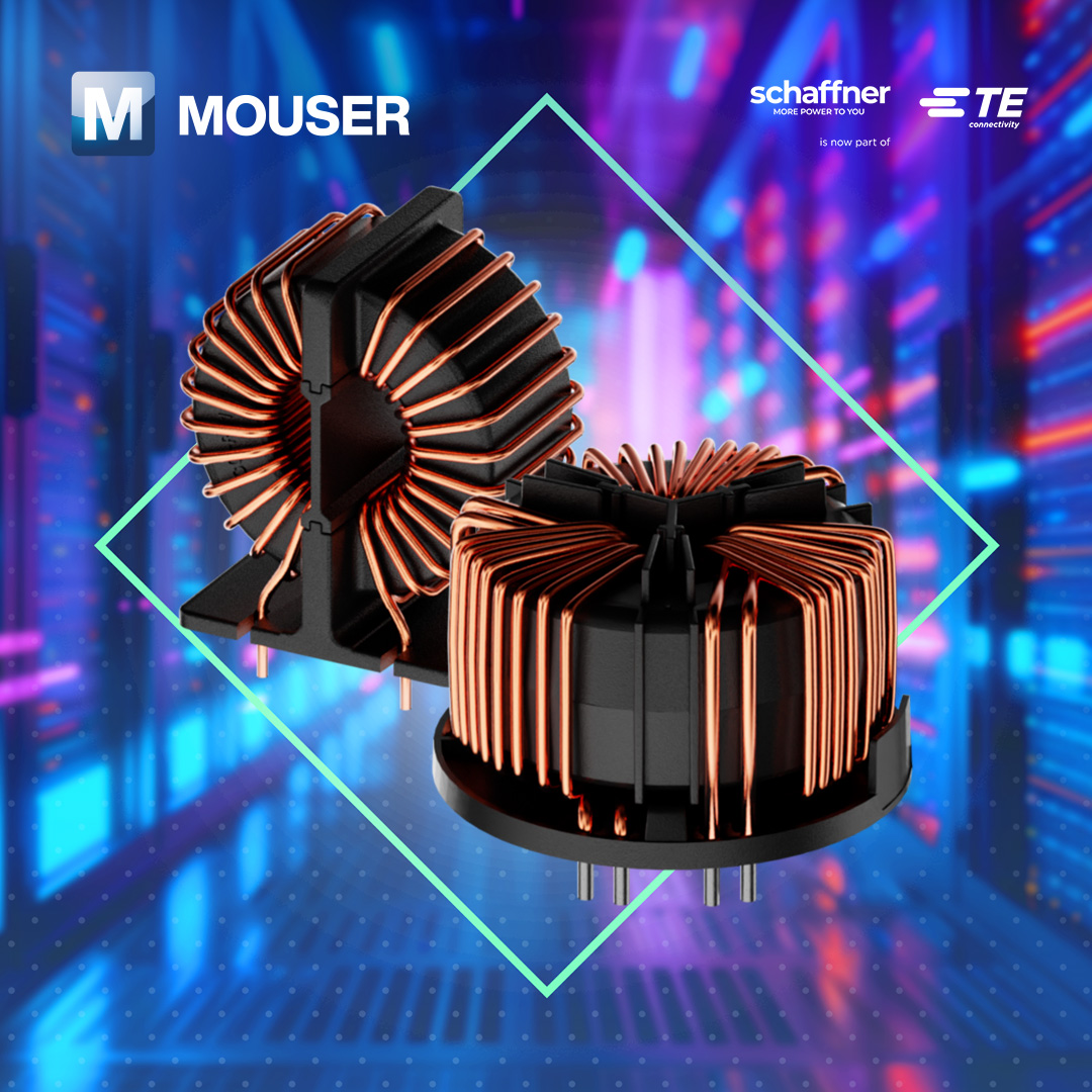 MouserElecEU's tweet photo. Available from @TEConnectivity, Schaffner RT Series N current-compensated EMC/RFI #chokes help filter EMI on #AC power lines up to 600VAC across drives, PV inverters, EV charging and UPS designs.

Available here: https://t.co/ANucyatnNA https://t.co/xyKFaiKfBP