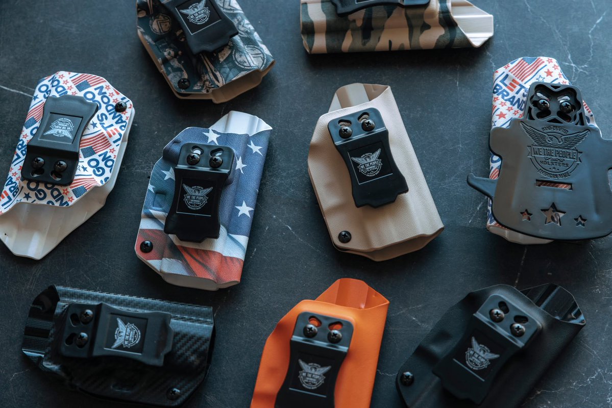 RegimentGG's tweet photo. Game Day, Range Day, and Every Day in-between. 🦅

@Wethepeoplehols has options for every day and style.

What's your go-to pattern? 🤔 https://t.co/CicdKYLOg4