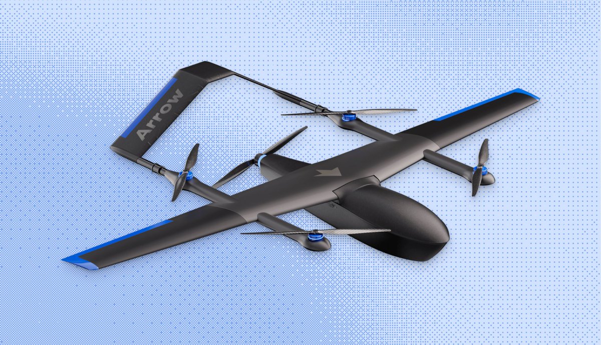 ArrowAir_'s tweet photo. Update on our open-source fixed wing VTOL, Spearhead. Our contributors in Turkey are making great progress this week!

One wing is mated to the fuselage now, and the aircraft has reached the stage where it no longer fits the sofa comfortably 🫤

It is huge, but light, and properly strong.