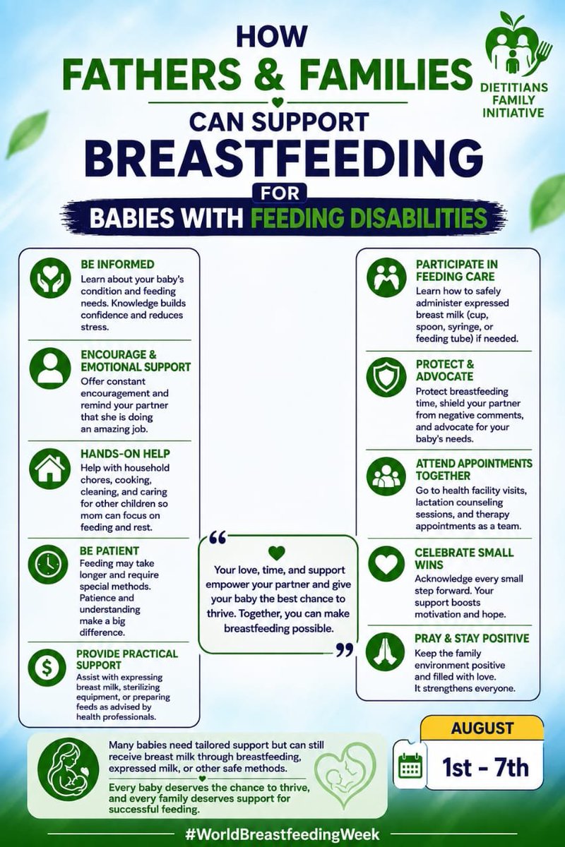 DFI_ug's tweet photo. Support your family and friends that have babies with breastfeeding disabilities, let them know that they are seen, heard and loved.@MinofHealthUG
@JakisaTimothy @JaneRuth_Aceng #worldbreastfeedingweek https://t.co/5qV2IRUoo0