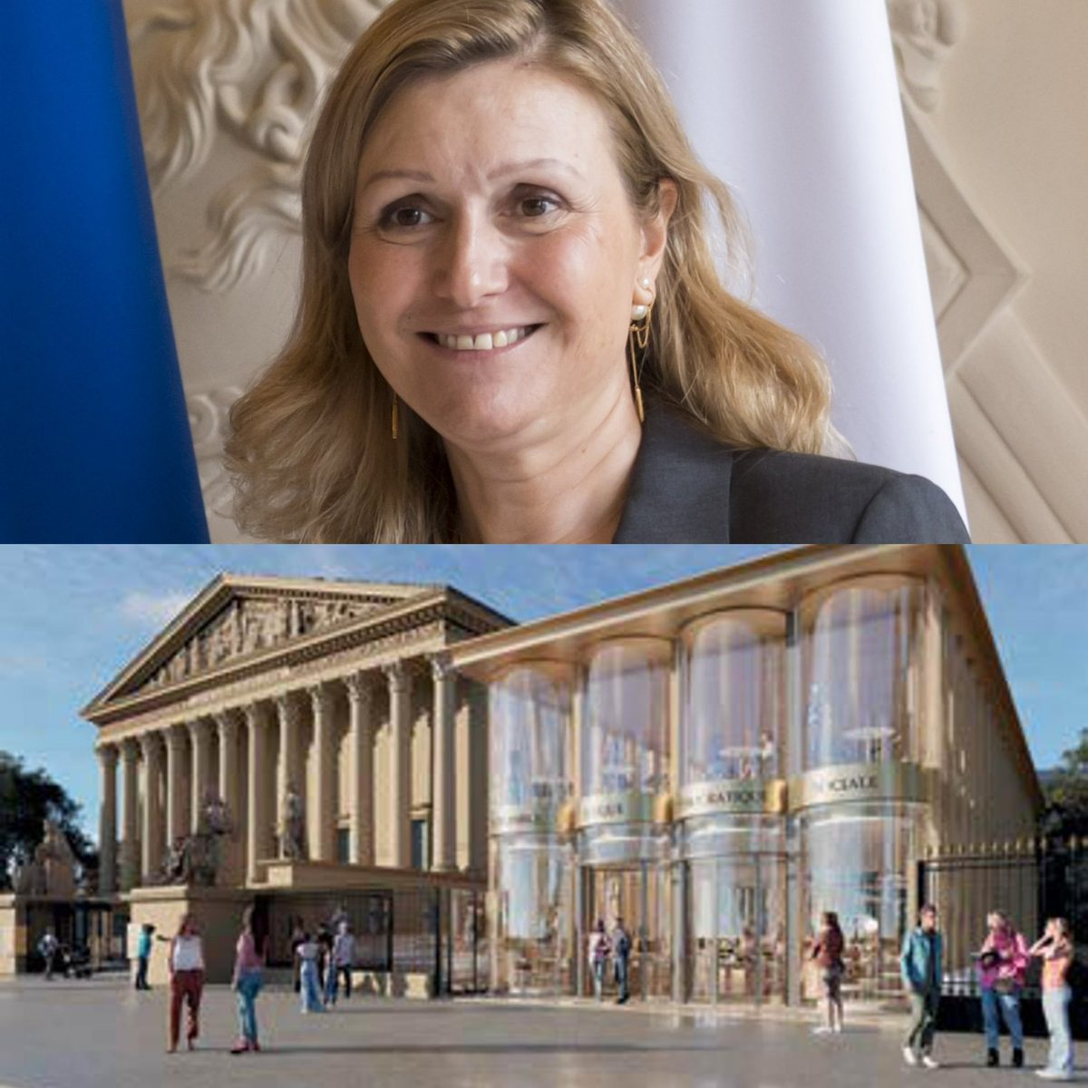 Guigz75116's tweet photo. Lettre ouverte à Madame Yaël Braun-Pivet, @YaelBRAUNPIVET 

Présidente de l’Assemblée nationale
Madame la Présidente,

Vous êtes, en un seul être, la synthèse parfaite de tout ce que la classe politique produit de pire : l’ambition sans grandeur, la vanité sans talent, et cette capacité presque artistique à confondre l’intérêt général avec le besoin pathétique de graver son nom quelque part avant que l’Histoire ne vous oublie.

Alors que le pays compte ses sous, que les hôpitaux manquent de climatiseurs et que les Français se serrent la ceinture, vous relancez, en catimini, au cœur de l’été, votre petit projet de pavillon d’accueil à 50 millions d’euros. 

Un bloc de verre et d’ego, baptisé pompeusement « L’À-venir », qui doit remplacer un bâtiment du XIXe parfaitement intégré pour que, paraît-il, les visiteurs se sentent mieux accueillis. 

Quelle abnégation ! Quelle abnégation… pour votre ego.

Soyons clairs : vous ne faites pas cela pour le peuple. Vous le faites pour laisser une trace. Une cicatrice, plutôt. Une horreur contemporaine plantée en plein site Unesco, face à la colonnade, pour que dans vingt ans quelqu’un puisse encore murmurer : « Ah, c’est Braun-Pivet qui a fait ça. » Il ne manquerait plus, d’ailleurs, que de baptiser officiellement cette chose « Pavillon Yaël Braun-Pivet ». Ce serait cohérent. Au moins, les générations futures sauraient immédiatement à qui s’en prendre.

Votre mégalomanie a ceci de remarquable qu’elle ne s’embarrasse même plus de prétextes élégants. On a vu des présidents vouloir des bibliothèques, des musées, des fondations. 

Vous, vous voulez un hall d’entrée en verre avec cafétéria et boutique. 

Transparence, dites-vous ? Oui, la transparence de votre ambition : on voit à travers, et ce n’est pas beau.

Vous avez suspendu le projet en février parce que les règles d’urbanisme vous gênaient. Vous l’avez relancé dès que le Conseil de Paris a bien voulu tordre un peu le Plan de sauvegarde. Passage en force, ego en avant, peuple en arrière. 

Classique.

Madame la Présidente, votre nom ne restera pas grâce à ce pavillon. Il restera, s’il reste, comme celui d’une élue qui, à force de vouloir marquer l’Histoire, n’a réussi qu’à enlaidir un peu plus le présent.

Avec tout le respect que votre œuvre mérite,

Un citoyen qui n’a pas demandé à ce que son Assemblée nationale serve de support publicitaire à votre ego.