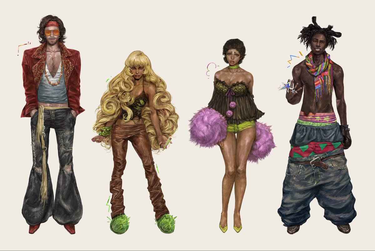 1w1oo_o's tweet photo. #OCㅤㅤ 
All the playable characters for my game project ☺️💕 https://t.co/UvurHJWndV