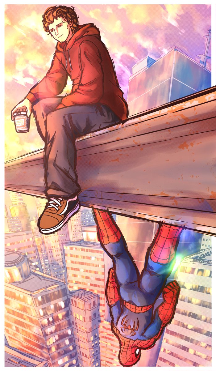 coolaise21's tweet photo. A masked hero wielding great power. 
A kind person bearing great responsibility. 
He's both.
#SpiderMan #SpiderManBrandNewDay https://t.co/qJy4Esuyit