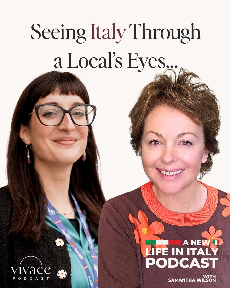 VivaceNetwork's tweet photo. Italy is easy to admire from the outside.

But understanding a place comes from the things you can’t always see at first: the traditions, people, and everyday rhythms that shape life there.

New episode of A New Life in Italy with Martina Arezzini 👉 https://t.co/1BZn9IK614 https://t.co/gUU5oODOFD