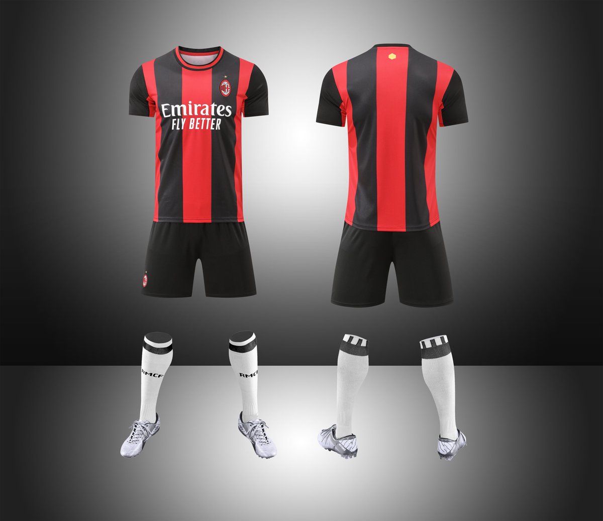 Footballsupplie's tweet photo. 2026-2027 AC MILAN Home Player Version Jersey. #ACMILAN #Football #FC #Trading #Jerseys #import https://t.co/vw6j2aU8ut