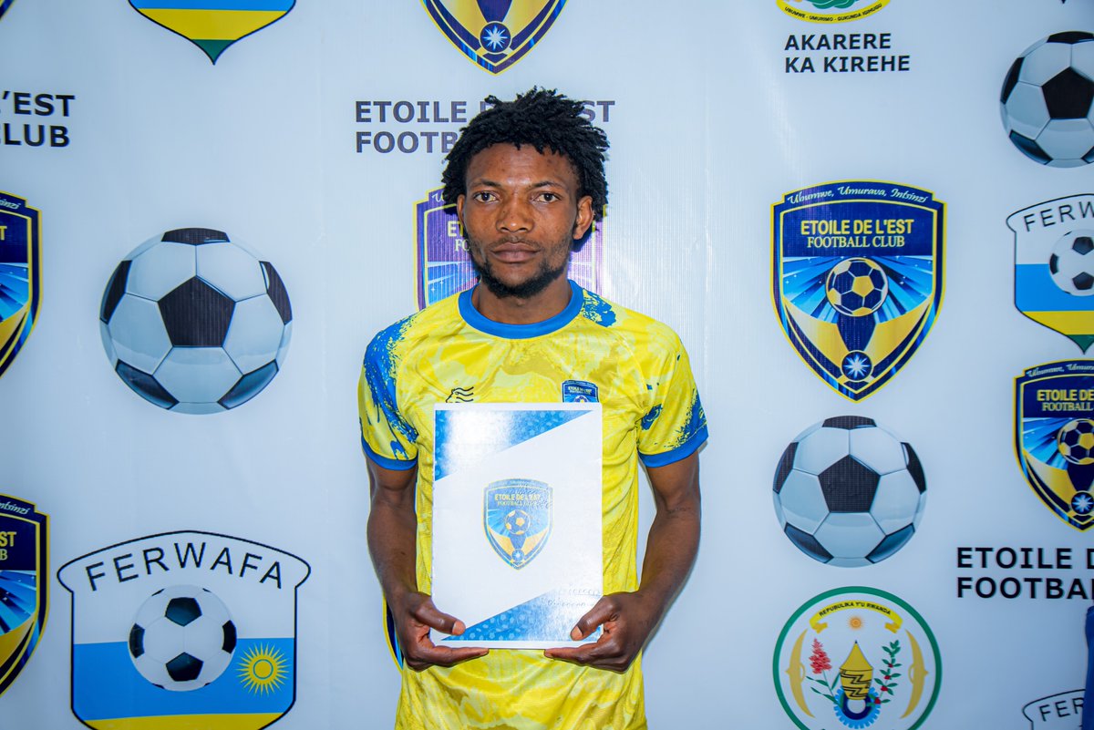 etoile_fc's tweet photo. We are delighted to announce the signing of the following players;

1. Ishimwe Frank on Two years Contract .

2.Faustin RIOLBY LODY on Two years Contract .

3.Nshimiyimana Marc Govin on One year contract 

4. AMORI MIKE  on One year contract https://t.co/E1hMG876Y1