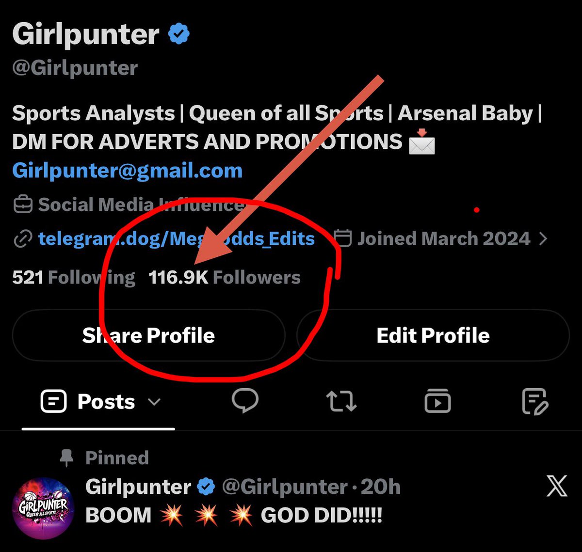 Girlpunter's tweet photo. 120k Giveaway once we hit 120k followers 😌💯

Don’t stop reposting our Tickets 🫵🏽❤️ https://t.co/cLlpJHKuxy